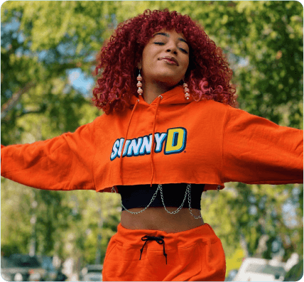 SunnyD campaign — Gen Z brand repositioning